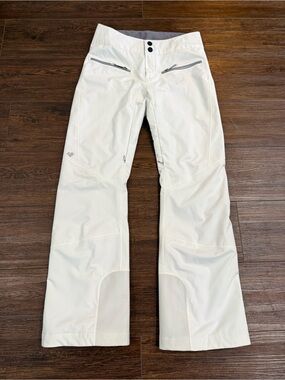 Women’s Obermeyer White Ski Pants